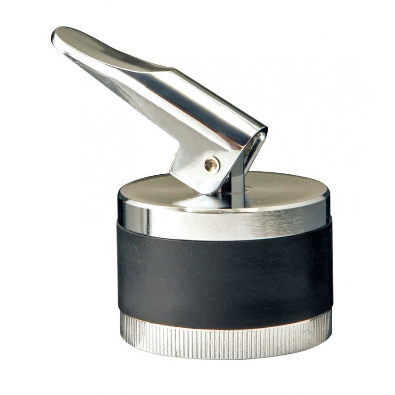 Chromed brass expansion drain plug 42 mm